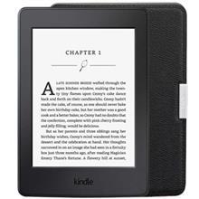 کتاب‌خوان آمازون مدل Kindle Paperwhite نسل هفتم همراه با کاور چرمی آمازون - ظرفیت 4 گیگابایت Amazon Kindle Paperwhite 7th Generation E-reader with Amazon Leather Cover - 4GB
