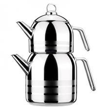 کتری و قوری کرکماز مدل Mega کد 091 Korkmaz Mega A091 Teapot And Kettle Set