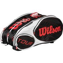 کوله پشتی تنیس ویلسون مدل Tour 15PK BKWHRD Wilson Tour 15PK BKWHRD Tennis BackPack