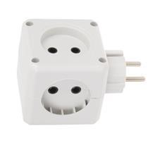 چندراهی برق تیراژه مدل Sadaf Tirajeh Sadaf 4 Socket Outlet