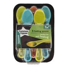 قاشق تامی تیپی مدل T446604 بسته 5 عددی Tommee Tippee T446604 Spoon Pack Of 5