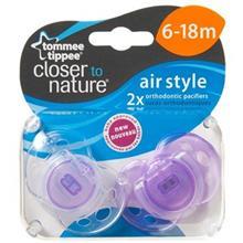 پستانک ارتودنسی تامی تیپی مدل TT43336064 بسته 2 عددی Tommee Tippee TT43336064 Orthodontic Pack Of 2 Pacifier