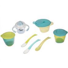 ست غذاخوری تامی تیپی مدل TT446734 Tommee Tippee TT446734 Dishes Feeding Set