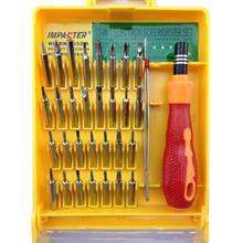 مجموعه 32 عددی سری پیچ گوشتی موبایلی ایمپکتور مدل ME 6032-A Impacter ME 6032-A Screwdriver Bit 32PCS