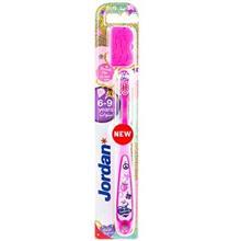 مسواک جردن مدل نرم Step3 با درپوش Jordan Childrens Step3 With Cap Tooth Brush Soft