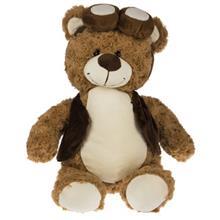 عروسک خرس خلبان پولیشی  سایز 4 Bear Size 4 Toys Doll