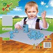 لوازم جانبی مدلسازی بن بائو مدل صفحه بازی کد 8482 Banbao Base Plate 8482 Toys Ac Building