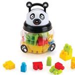 بلوک‌های ساختنی 18 تکه دولو مدل Panda Deluxe Blocks کد 5070