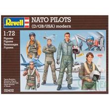 مدلسازی Revell مدل Nato Pilots  کد  02402