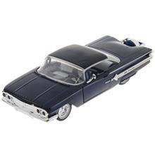 ماشین بازی جادا تویز مدل 1960 Chevrolet Impala Coupe Jada Toys Toy Car 