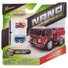 ست ماشین بازی نانو اسپید هاپر/ترش تاکر Nano Speed Nano Utility Hopper/Trash Talker Toys Car Set