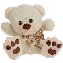 عروسک پولیشی مدل خرس پا پنجه ای سایز خیلی کوچک Claw Foot Bear Plush Doll Size XSmall