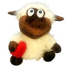 عروسک بره قلب به دست پولیشی BK سایز 2 BK Lamb Size 2 Toys Doll