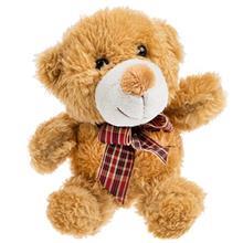 عروسک پولیشی مدل خرس پاپیون دار سایز کوچک Bear With Bows Plush Doll Size Samll