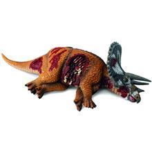 عروسک دایناسور کالکتا کد 88528 سایز 2 Collecta Dinosaur Prey Triceratops 88528 Size 2 Toys Doll