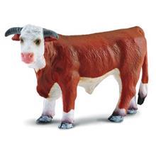 عروسک گاو کالکتا کد 88234 سایز 2 Collecta Hereford Bull 88234 Size 2 Toys Doll