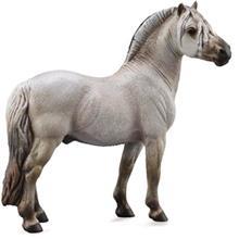 عروسک اسب  فجورد خاکستری کالکتا کد 88632 سایز 2 Collecta Horse Fjord Stallion Grey 88632 Size 2 Toys Doll
