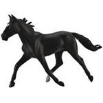 Collecta Horse Standardbred Pacer Stallion Black 88645 Size 2 Toys Doll