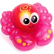 عروسک حمام هپی کید مدل خرچنگ کد 4318 سایز 2 Happy Kid Bath Tub Light Up Pals Crab Size Toys Doll 