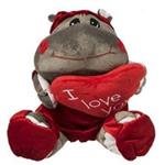 Paliz Hippo With Heart Toys Doll Size Large