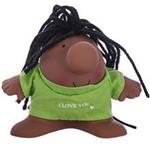 Paliz African hair and I Love You Clothing Mr. Damagh Doll Size XSmall