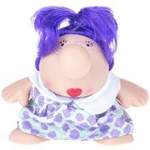 عروسک پالیز مدل خانم دماغ با موهای بنفش سایز خیلی کوچک Paliz Violet Hair Mr Damagh XS