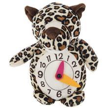 عروسک پولیشی مدل پلنگ ساعت دار سایز متوسط Panther Clock Toys Doll Size Medium