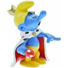 عروسک اسمورف پادشاه پلستوی کد 00159 سایز 1 Plastoy King Smurfs 00159 Size 1 Toys Doll