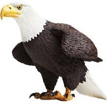 عروسک عقاب امریکای شمالی سافاری کد 251029 سایز Safari Bald Eagle Size Toys Doll 