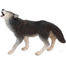 عروسک گرگ خاکستری سافاری کد 273829 سایز 1 Safari Gray Wolf 273829 Size 1 Toys Doll