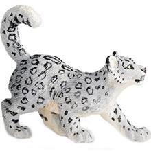 عروسک توله پلنگ برفی سافاری کد 237629 سایز 1 Safari Snow Leopard Cub 237629 Size 1 Toys Doll