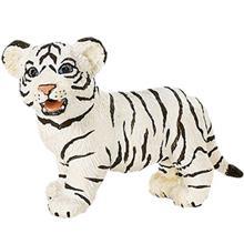 عروسک بچه ببر سفید بنگال سافاری کد 295029 سایز 1 Safari White Bengal Tiger Cub 295029 Size 1 Toys Doll