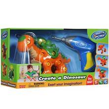 اسباب بازی آموزشی هپی کید مدل Creat A Dinosaur Happy Kid Creat A Dinosaur