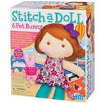 کیت کاردستی 4ام مدل Stitch A Doll And Pet Bunny 