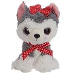 Eye Marbles Dog With Bow Plush Doll Size Medium