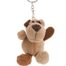 جاسوییچی عروسکی پولیشی مدل سگ سایز خیلی کوچک Dog Keychain Plush Doll Size XSmall