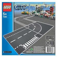 لگو سری City مدل T-Junction And Curve 7281 Lego City T-Junction And Curve 7281 Toys Lego