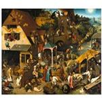 پازل 1000 تکه کینگ اینترنشنال مدل Pieter Breughe The Elder 100 Verbs