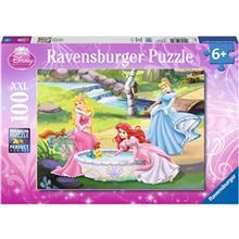 پازل 100 تکه راونزبرگر مدل پرنسس ها کد 106394 Ravensburger Along The River 106394 100Pcs Puzzle