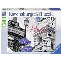 پازل 1500 تکه راونزبرگر مدل پاریس، عشق من کد 162963 Ravensburger My Paris 162963 1500Pcs Puzzle