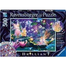 پازل 500 تکه راونزبرگر مدل پری جنگل کد 148820 Ravensburger The Fairy Forst 148820 500Pcs Puzzle