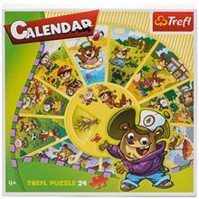 پازل 24 تکه تریفل مدل Calendar Round Trefl Calendar Round 39050 24Pcs Toys Puzzle