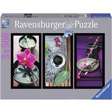 پازل راونزبرگر مجموعه 3 تایی Instant Zen کد 162895 Ravensburger Instant Zen 162895 Puzzle