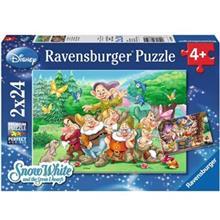 پازل راونزبرگر مجموعه 2 تایی هفت کوتوله کد 088591 Ravensburger The Seven Dwarfs 088591 Puzzle