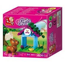 اسباب بازی ساختنی اسلوبان سری Girls Dream مدل M38-B0513 Sluban Girls Dream M38-B0513 Building Toy