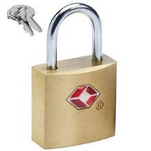 قفل کلیدی برنجی امریکن توریستر کد Z19-002 American Tourister Brass Key Lock Z19-002