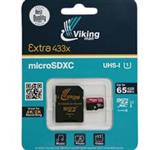Viking MicroSD Card 8GB U1  کارت حافظه میکرو اس دی  وایکینگ 8گیگابایتی یو 1
