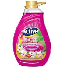 مایع دستشویی صورتی اکتیو حجم 2000 میلی‌لیتر Active Pink Washing Liquid 2000ml