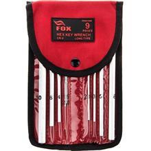 مجموعه 9 عددی آچار آلن فاکس مدل FX020182B Fox FX020182B 9 PCS Hex Wrench Set