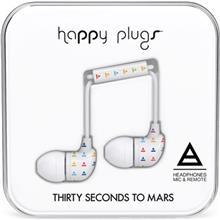 هدفون توگوشی هپی پلاگز مدل Thirty Seconds To Mars Happy Plugs Thirty Seconds To Mars In-Ear Headphone